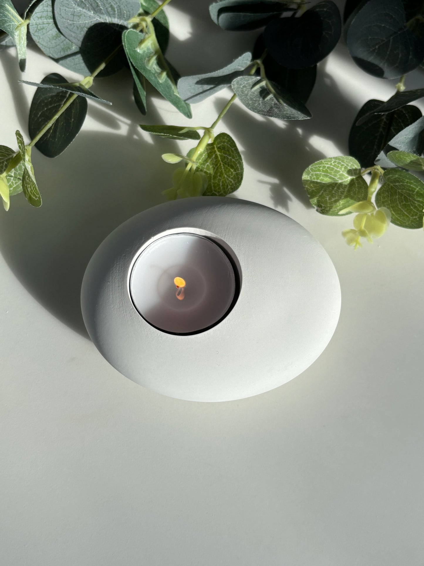 Pebble Stone Tea Light Holder