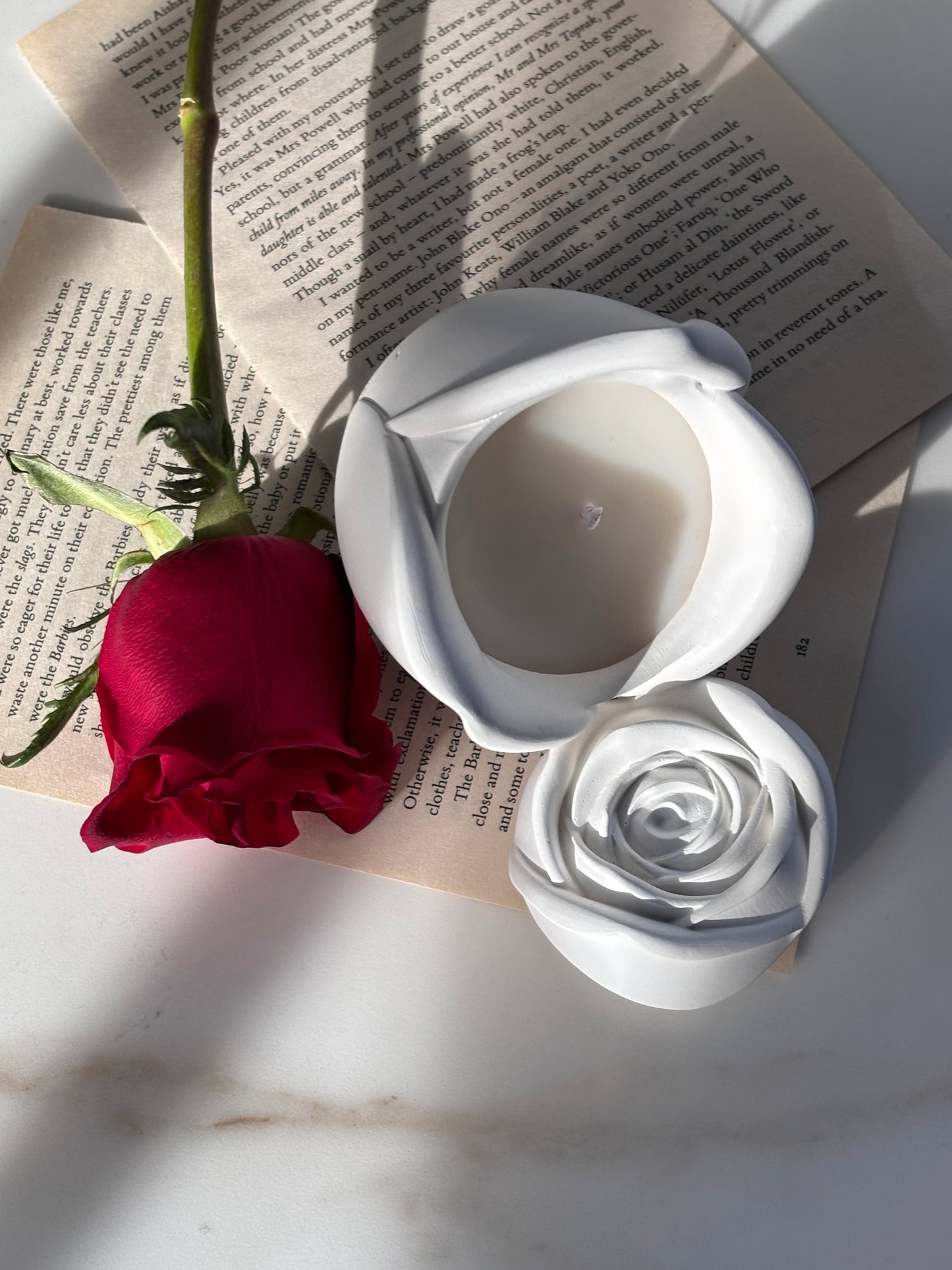 The Rose Candle