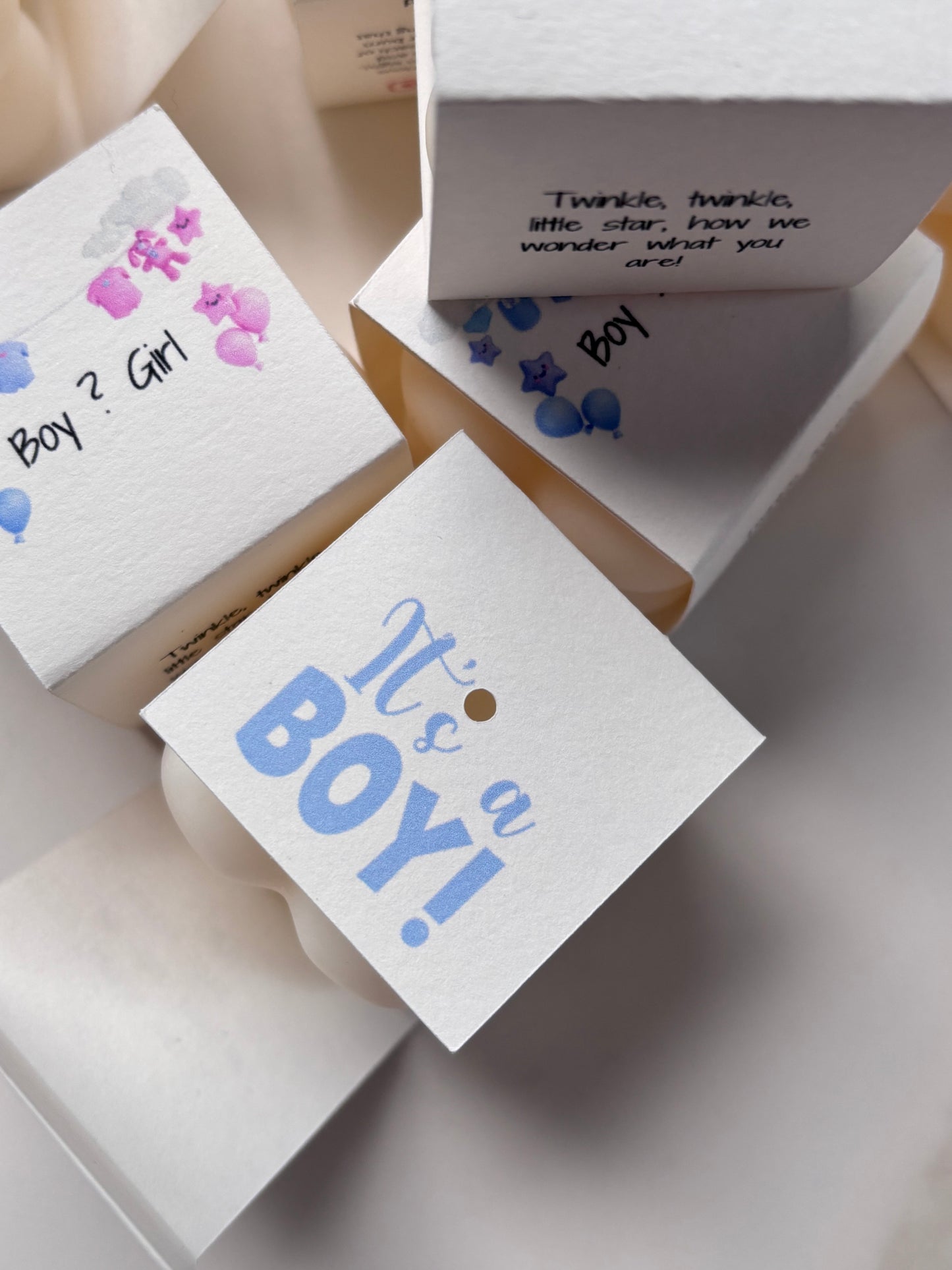 Gender Reveal Favors