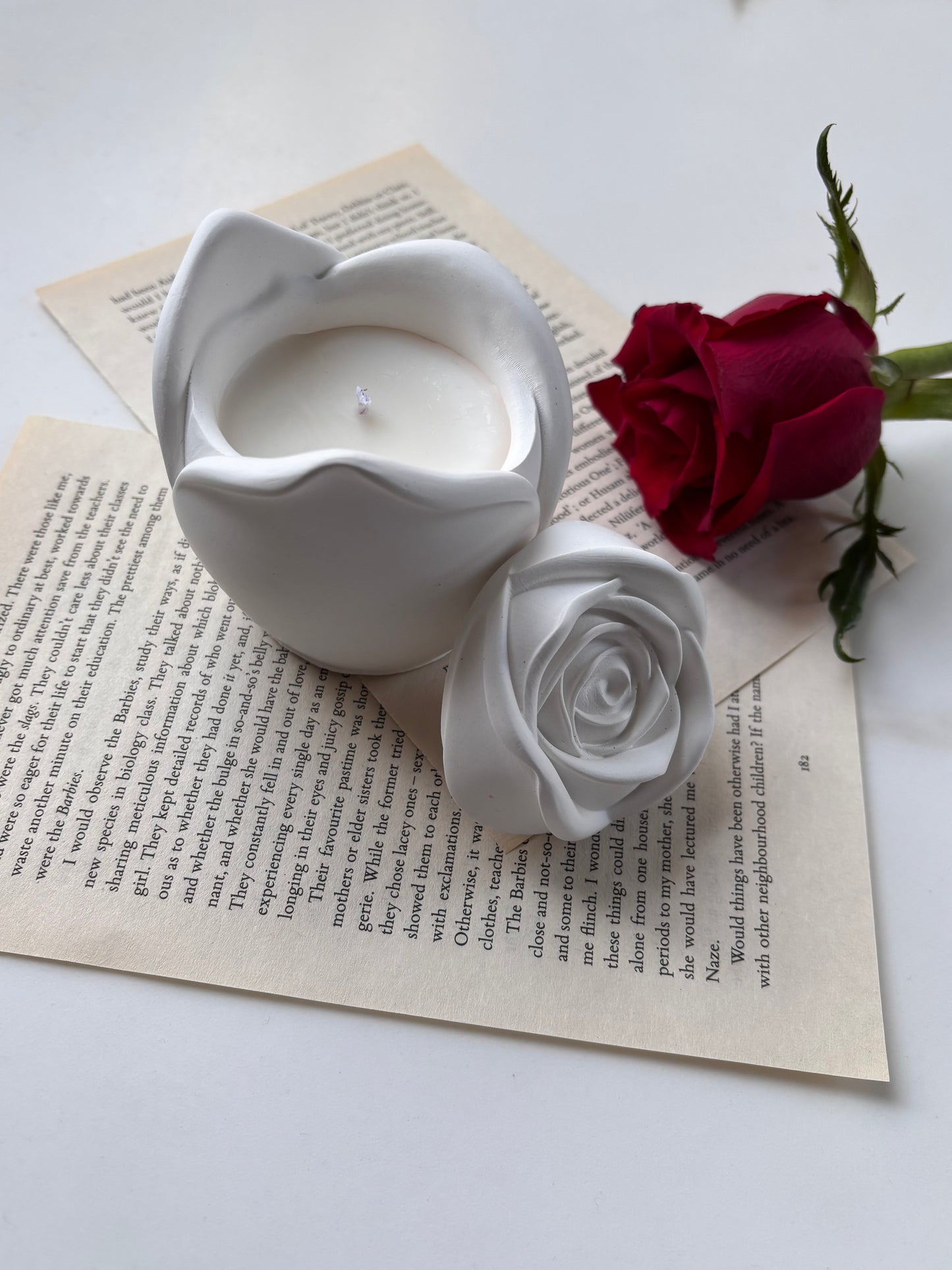 The Rose Candle