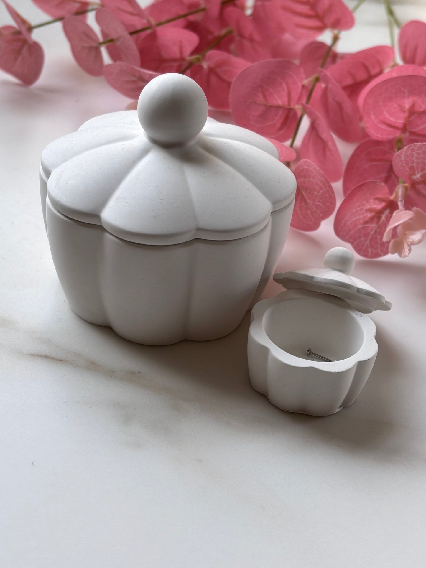 Flower Trinket Jar