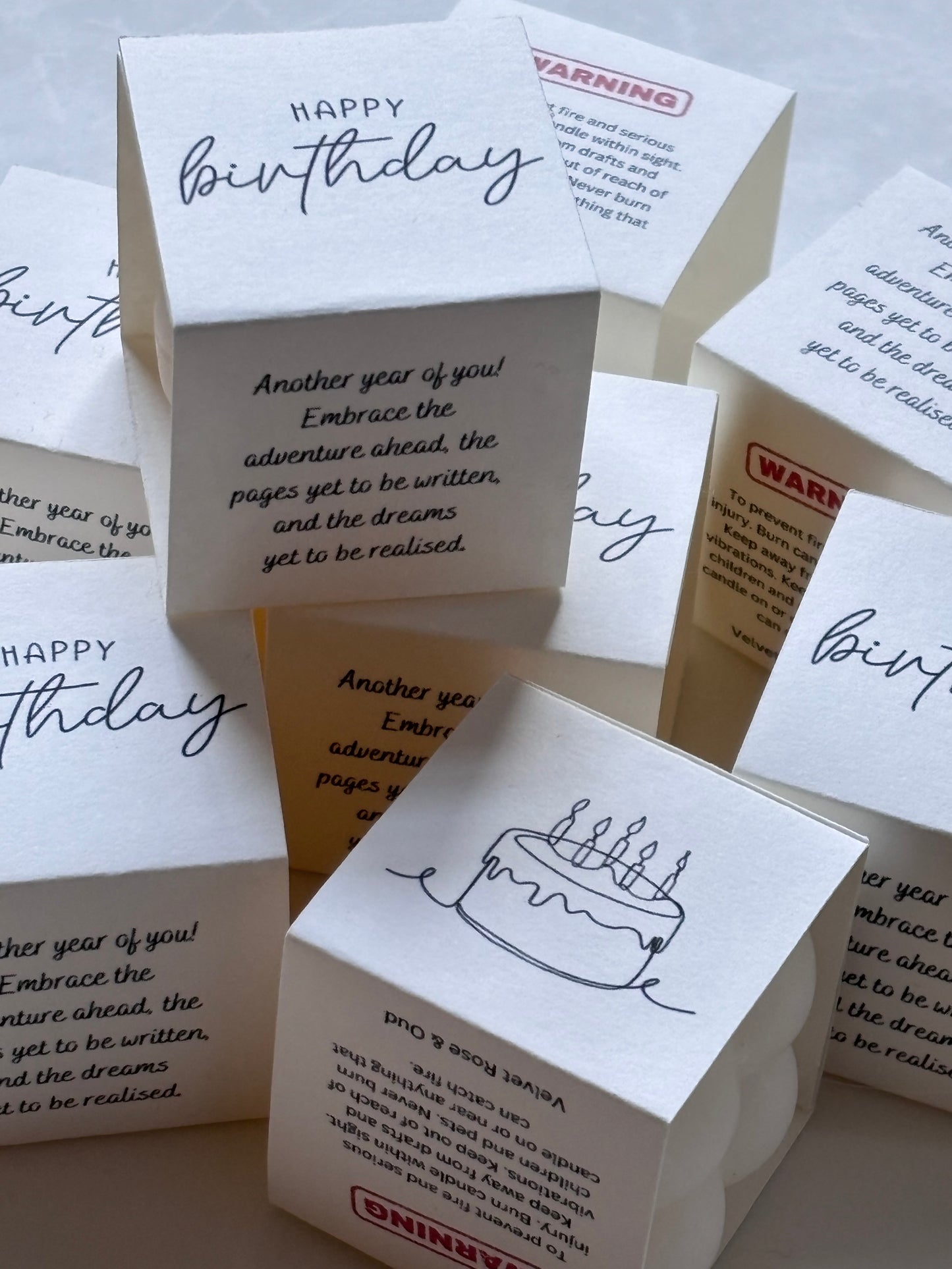 Personalised Happy Birthday Favors