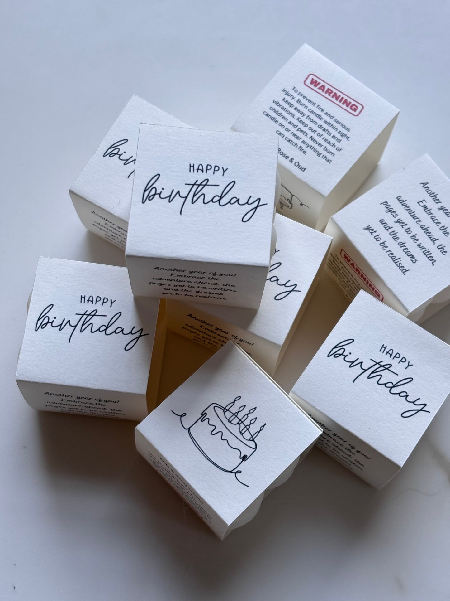 Personalised Happy Birthday Favors