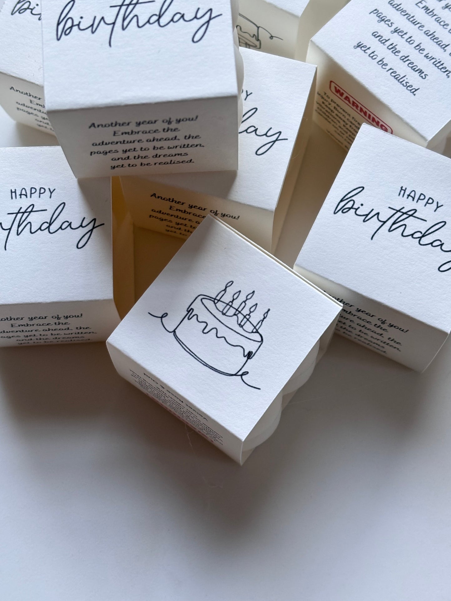 Personalised Happy Birthday Favors
