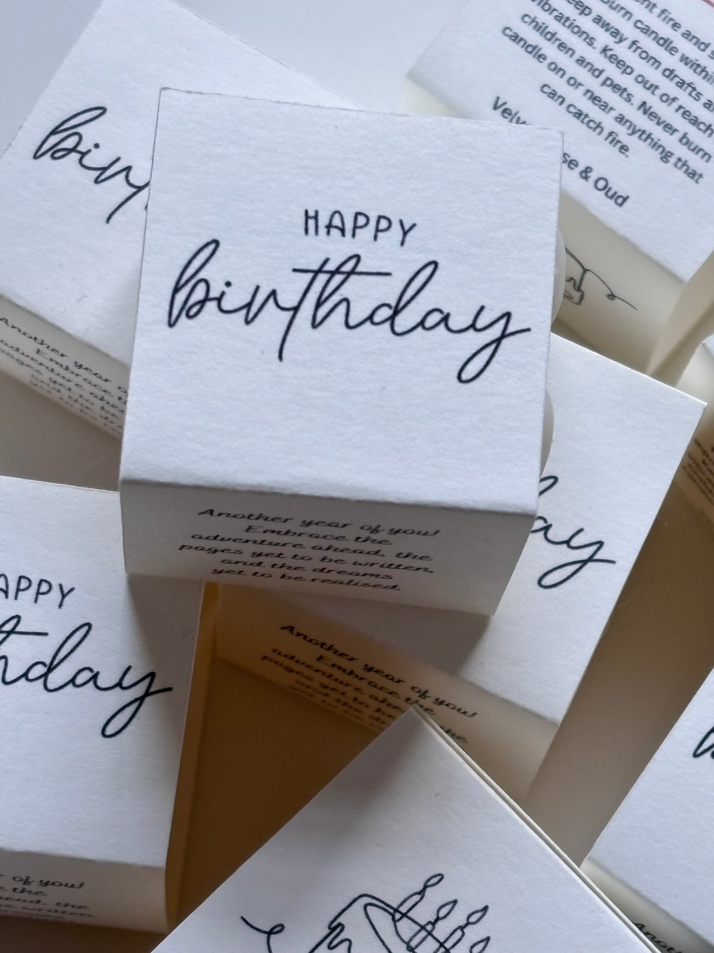 Personalised Happy Birthday Favors