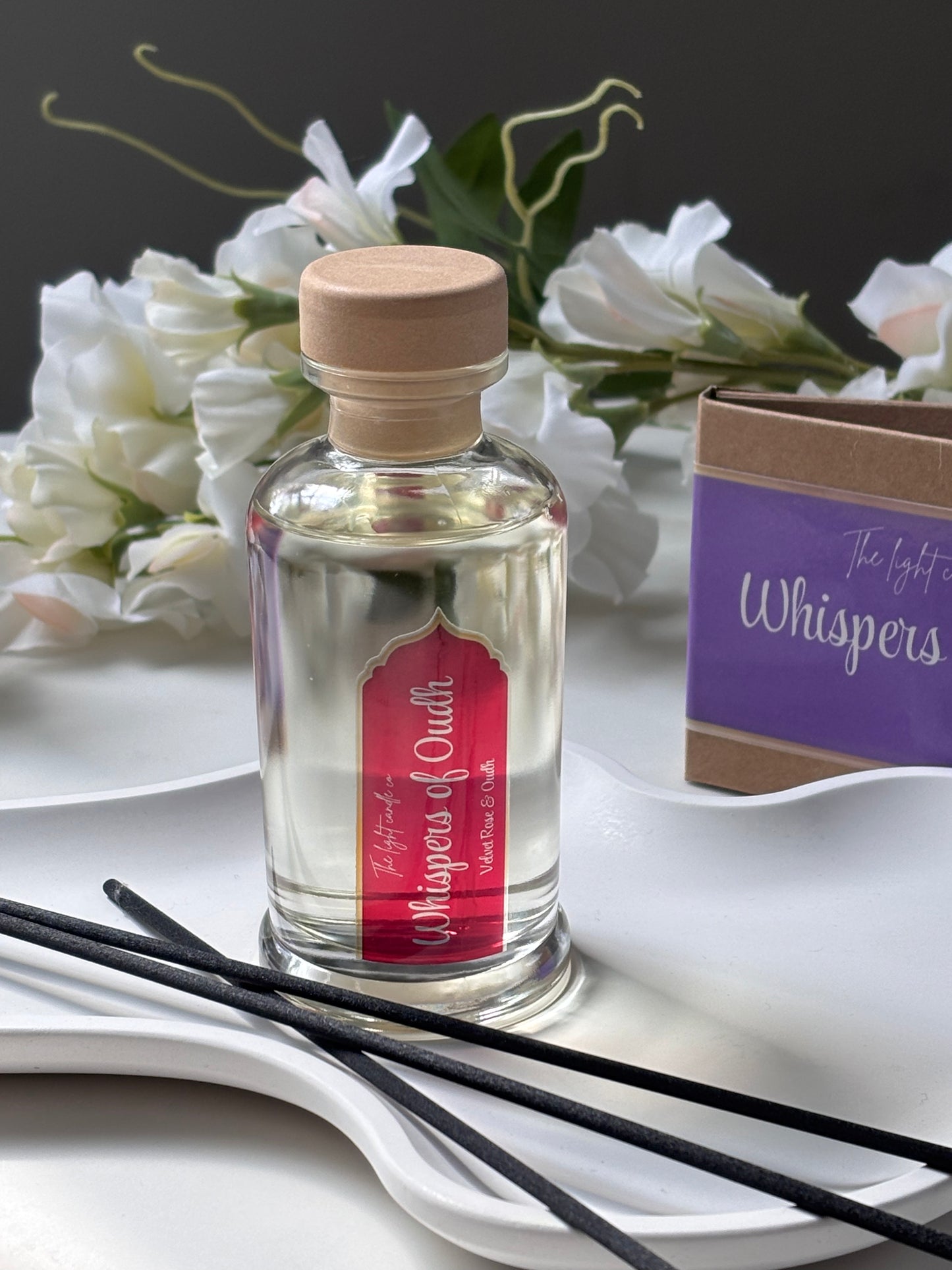 Islamic Quoted Candle & Oudh Reed Diffuser Gift Set