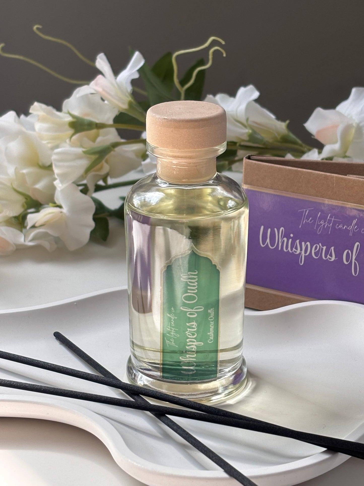 Islamic Quoted Candle & Oudh Reed Diffuser Gift Set