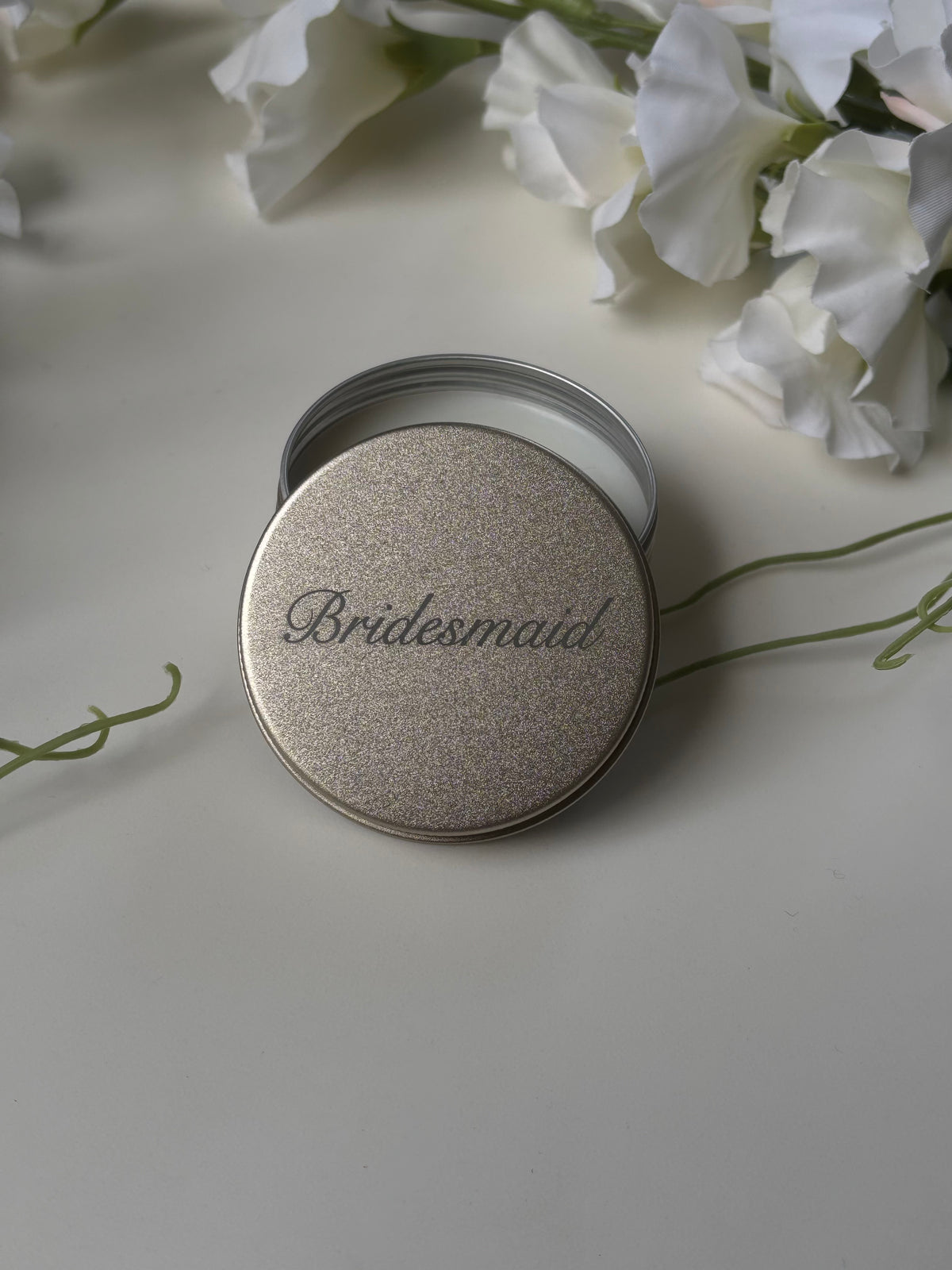 Personalised Engraved Candle | Luxury Custom Candle Favour
