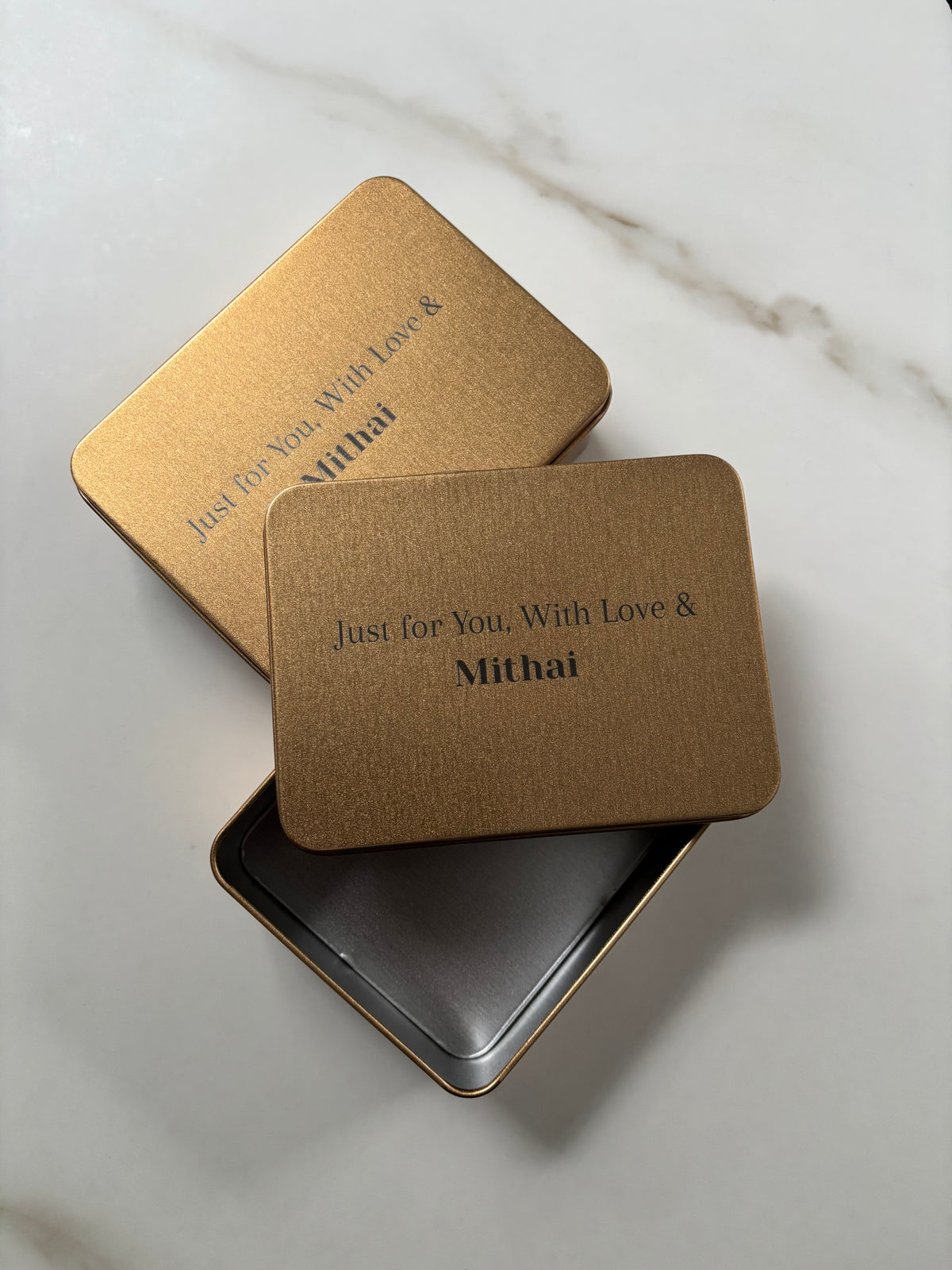 Personalised Engraved Mithai Box | Luxury Wedding & Celebration Gift