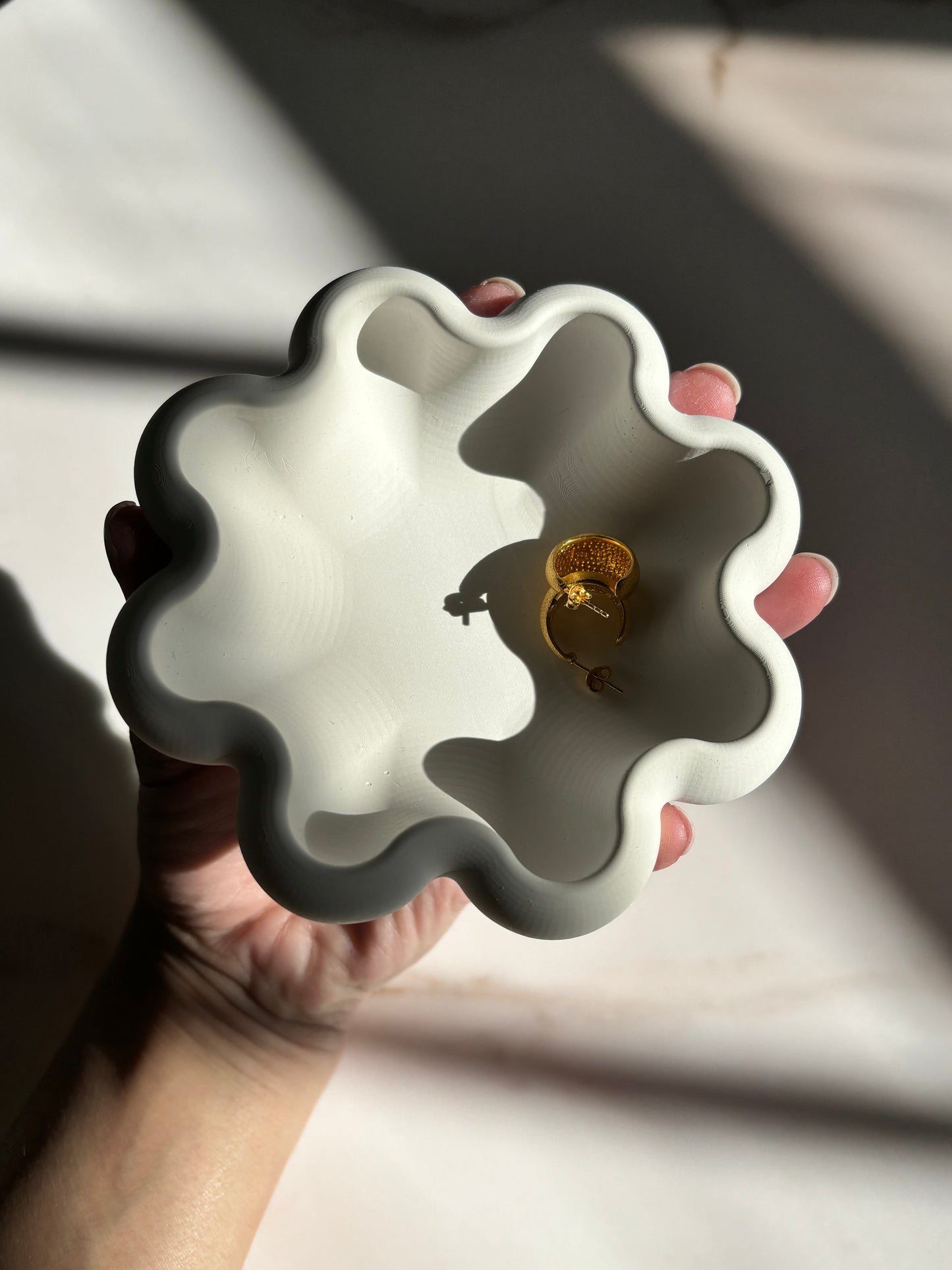 The Serene Flower Jewellery Dish