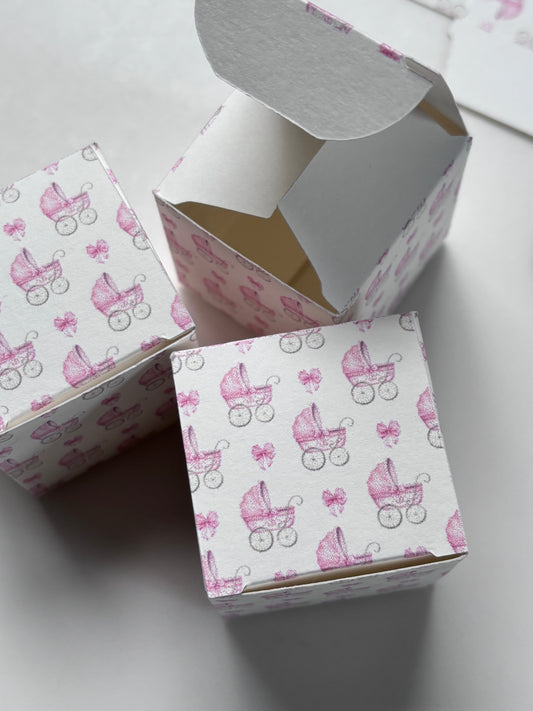 Baby Girl Baby Shower Favour Boxes
