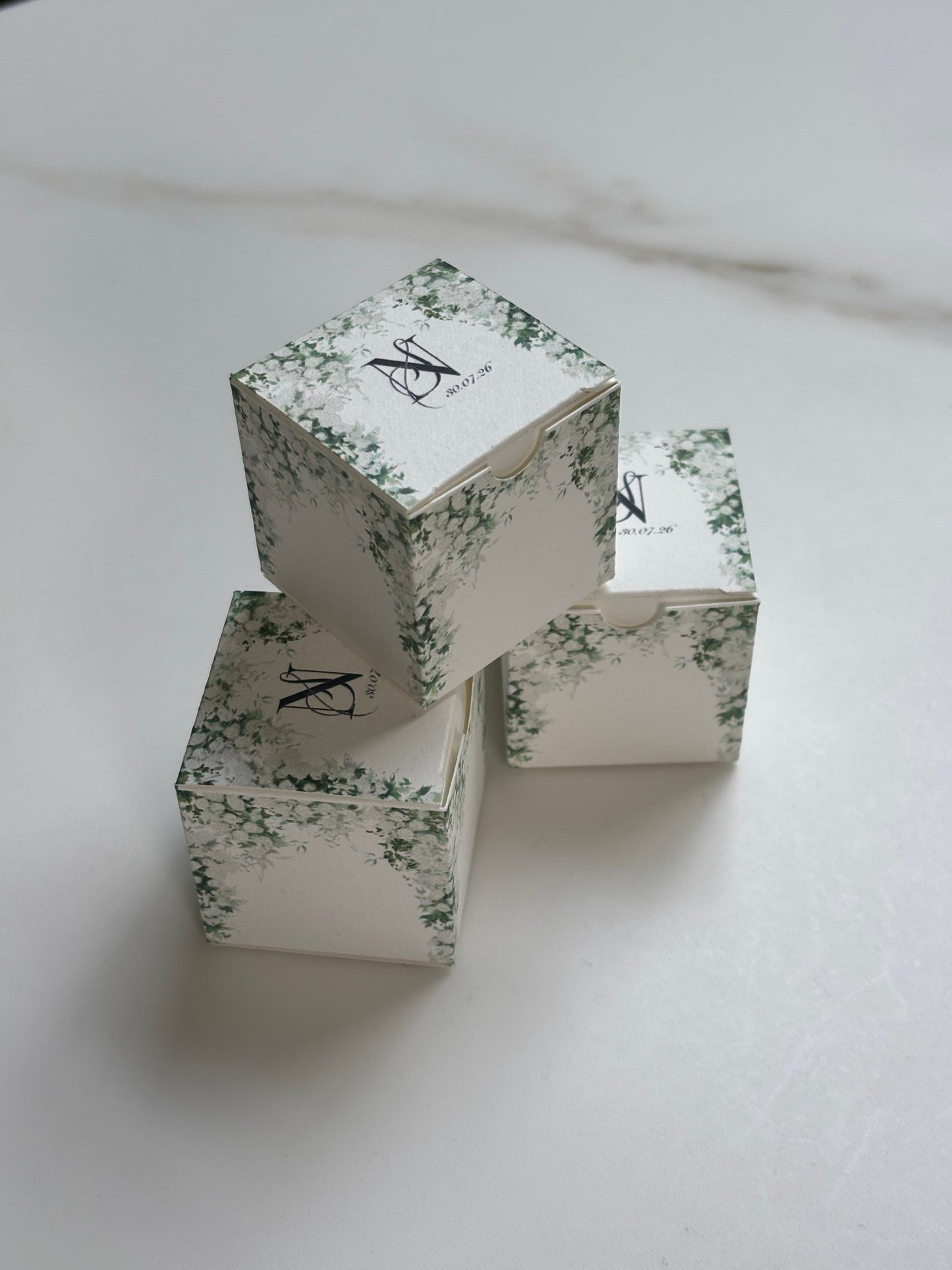 Luxury Personalised Event Favour Boxes
