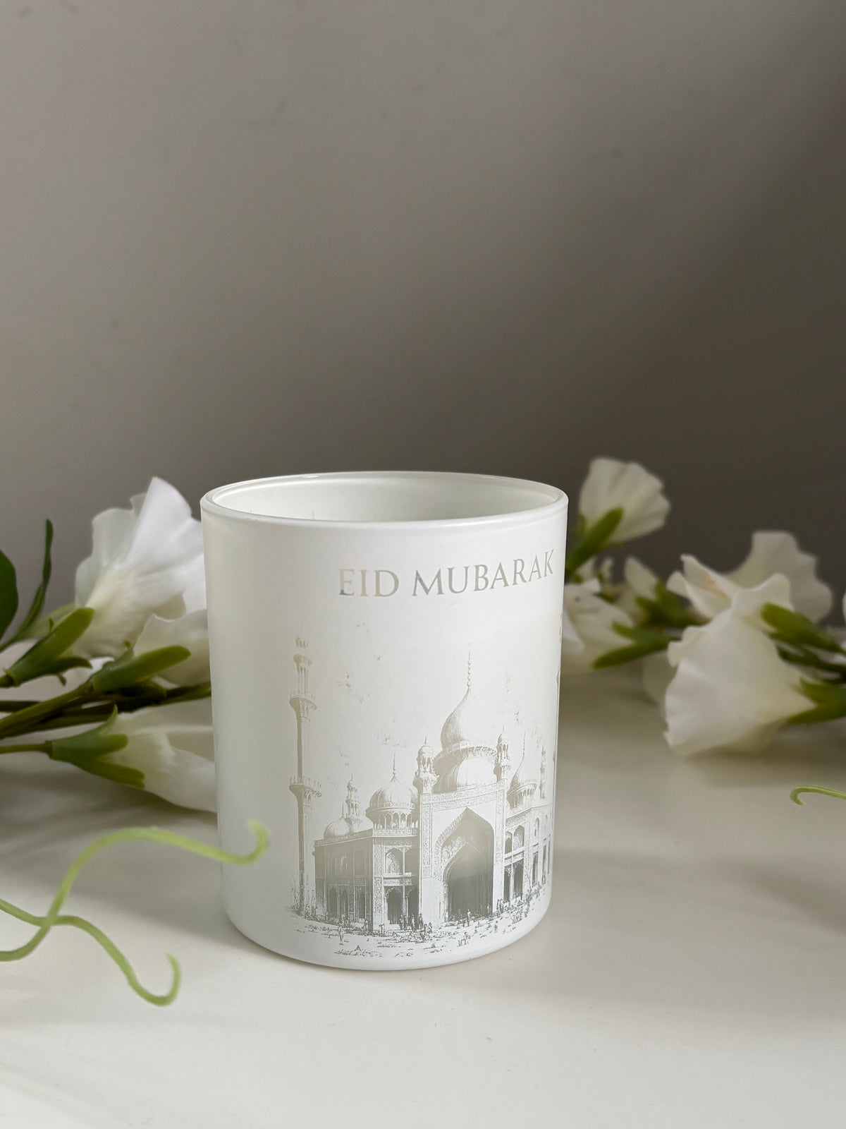 Eid Mubarak Candle | Luxury Islamic Eid Gift | Mosque Home Decor