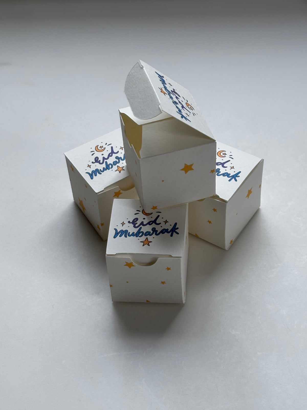 Eid Mubarak Favour Boxes | Moon & Stars Eid Gift Boxes
