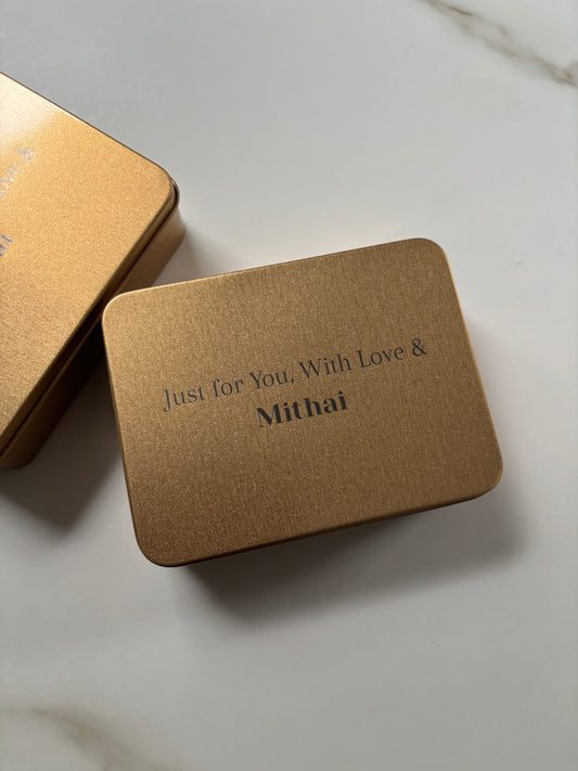 Personalised Engraved Mithai Box | Luxury Wedding & Celebration Gift