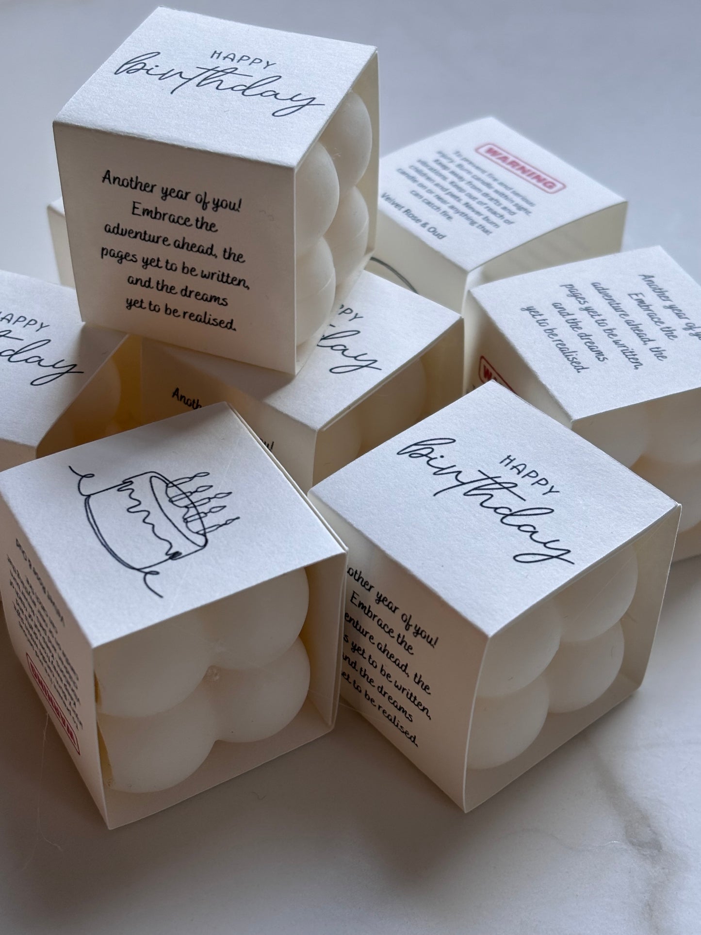 Personalised Happy Birthday Favors