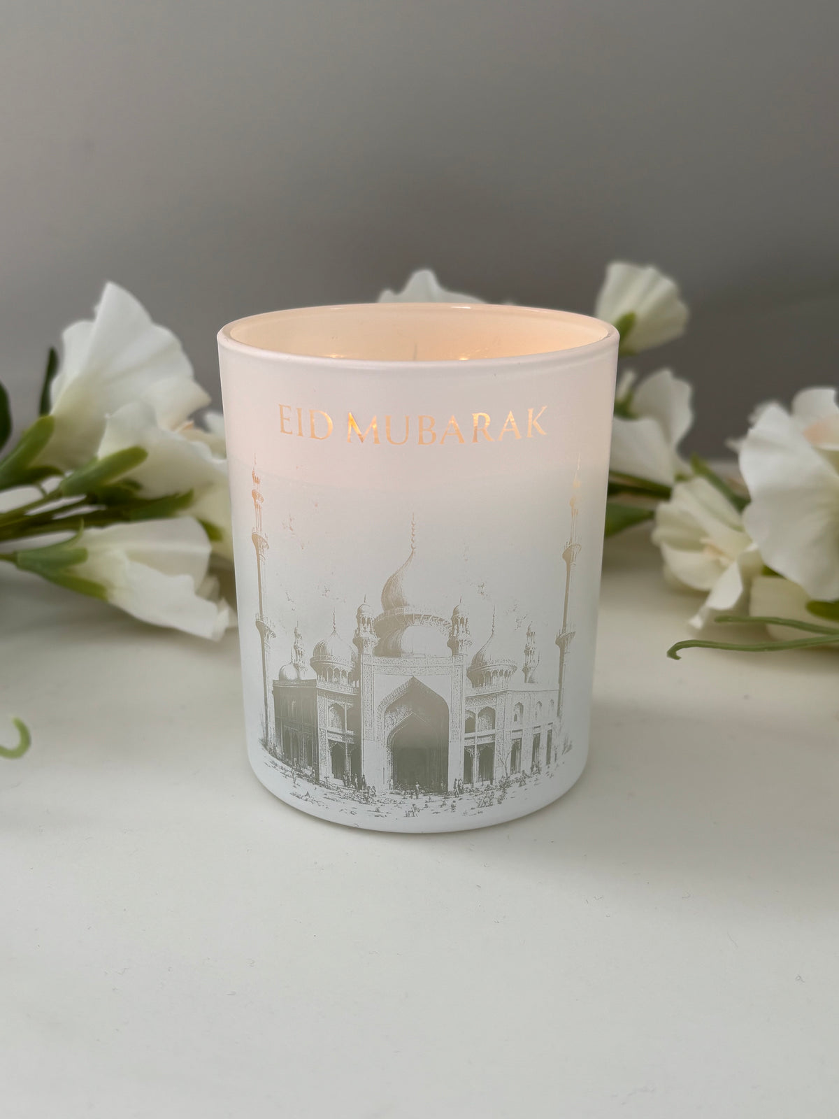 Eid Mubarak Candle | Luxury Islamic Eid Gift | Mosque Home Decor