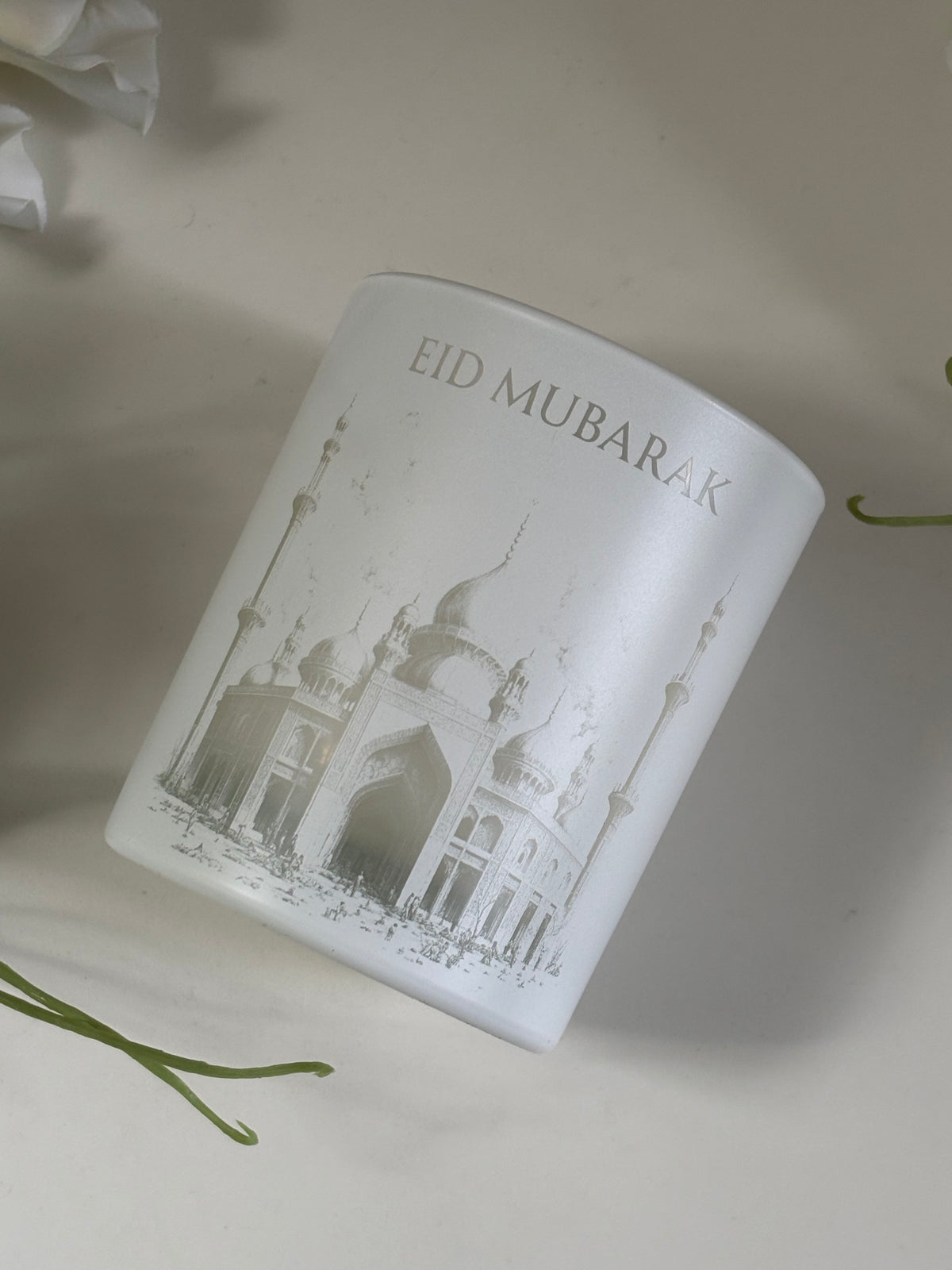 Eid Mubarak Candle | Luxury Islamic Eid Gift | Mosque Home Decor