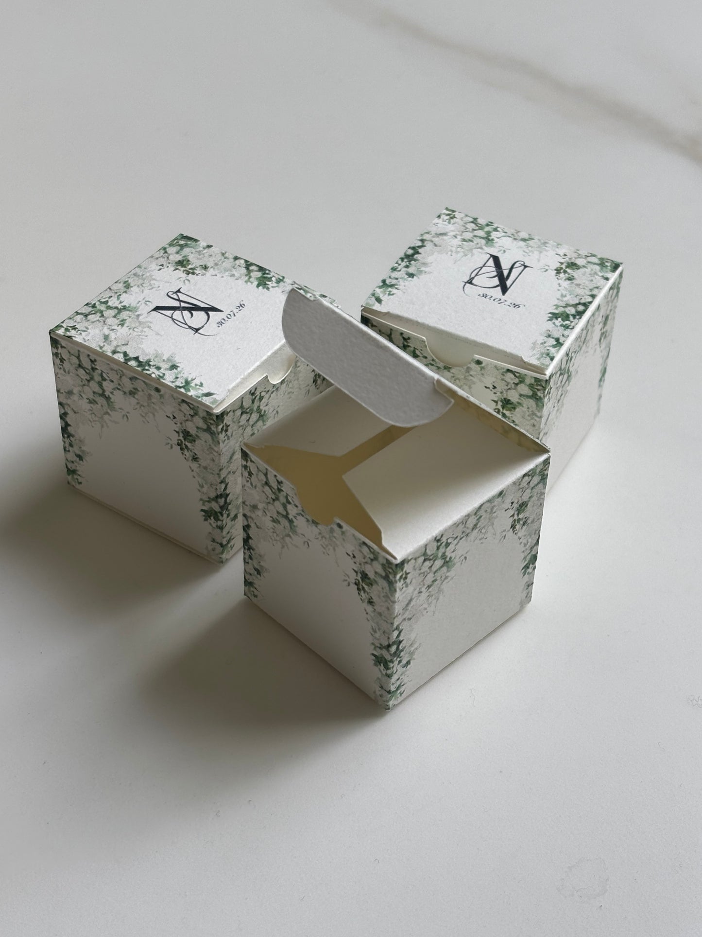 Luxury Personalised Event Favour Boxes