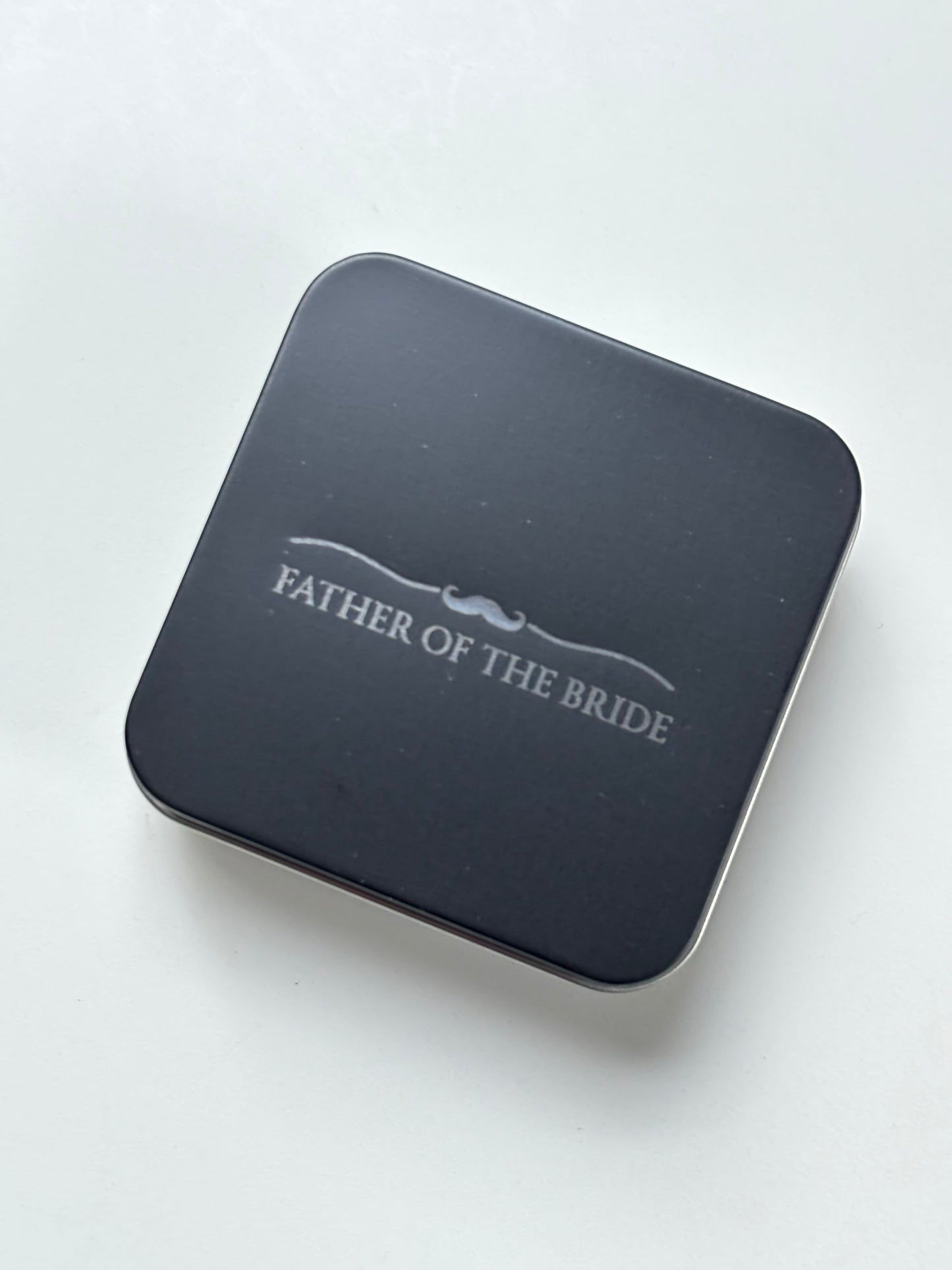 Personalised Engraved Wedding Tin | Groom & Groomsmen Gift