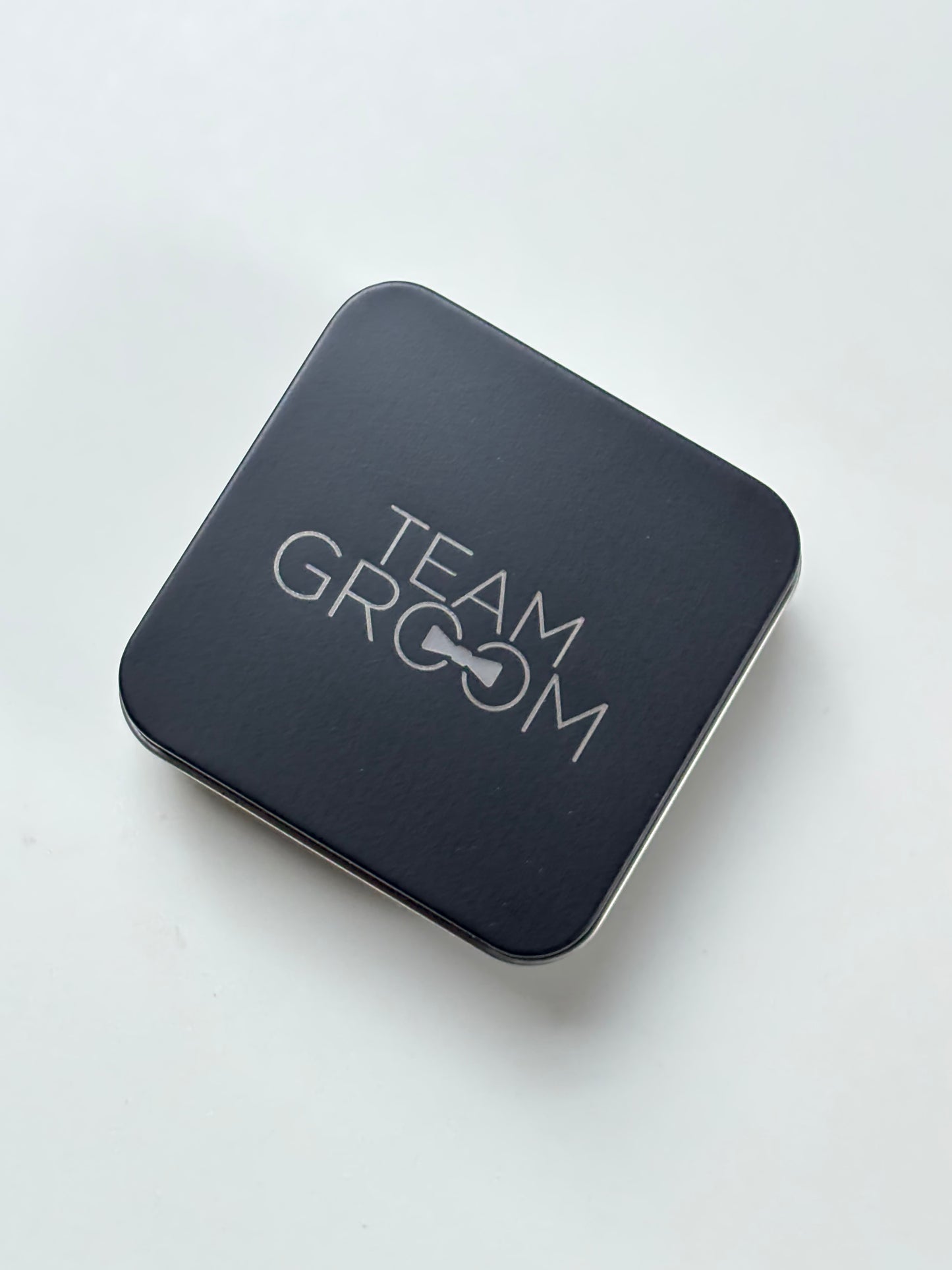 Personalised Engraved Wedding Tin | Groom & Groomsmen Gift